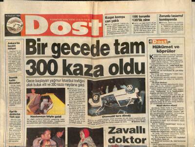 Dost Gazetesi 16 Haziran 1996 - Nielsen Umudu - Seylan Çayı Temiz Çıktı GZ123116 - 1