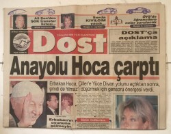 Dost Gazetesi 29 Mayıs 1996 - 400 Milyar Liralık Sus Payı GZ7228 - 2