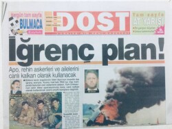 Dost Gazetesi - 8 Eylül 1996 - İğrenç Plan, Sibel Can Yağmura Rağmen Konseri Kesmedi GZ46084 - 2