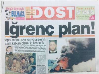 Dost Gazetesi - 8 Eylül 1996 - İğrenç Plan, Sibel Can Yağmura Rağmen Konseri Kesmedi GZ46084 - 1