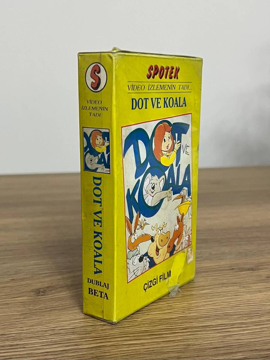 DOT VE KOALA- BETA - Çizgi Filim Vidyo Kaset.Açılmamış Jelatininde DVD2823 - 1