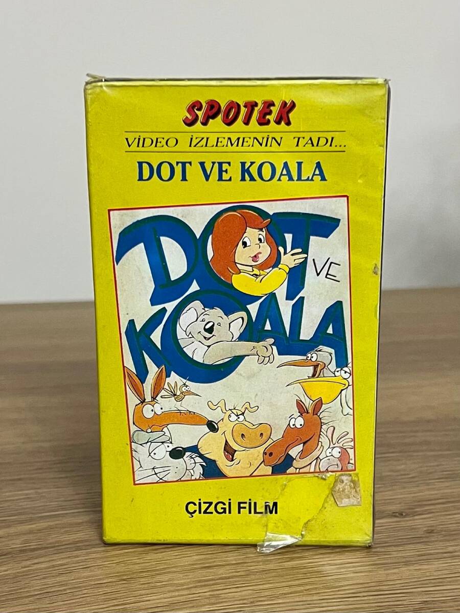DOT VE KOALA- BETA - Çizgi Filim Vidyo Kaset.Açılmamış Jelatininde DVD2823 - 4