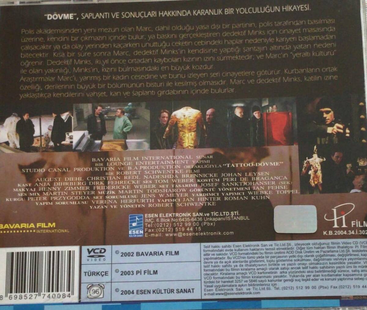 DövmeTattoo VCD Film VCD7871 - 2