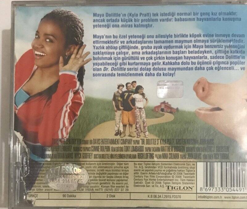 Dr Dolittle 3 Babasının Kızı VCD Film VCD4883 - 2