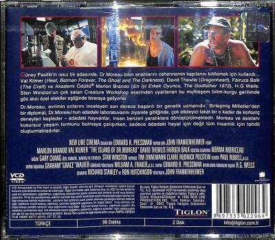 Dr Moreau`nun Adası (Marlon Brando) VCD Film VCD13759 - 2