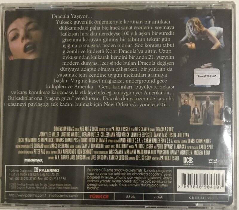 Dracula 2000 VCD Film VCD5275 - 2