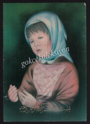 Dua Eden Kız Temalı Kartpostalı KRT5060 - Gökçekoleksiyon