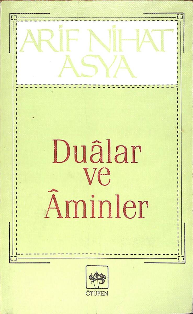 Dualar Ve Aminler NDR91363 - 1