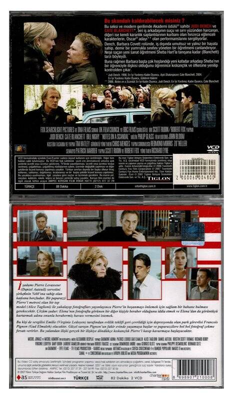 Dublör Skandal - 2 Adet VCD Film VCD600 - 2