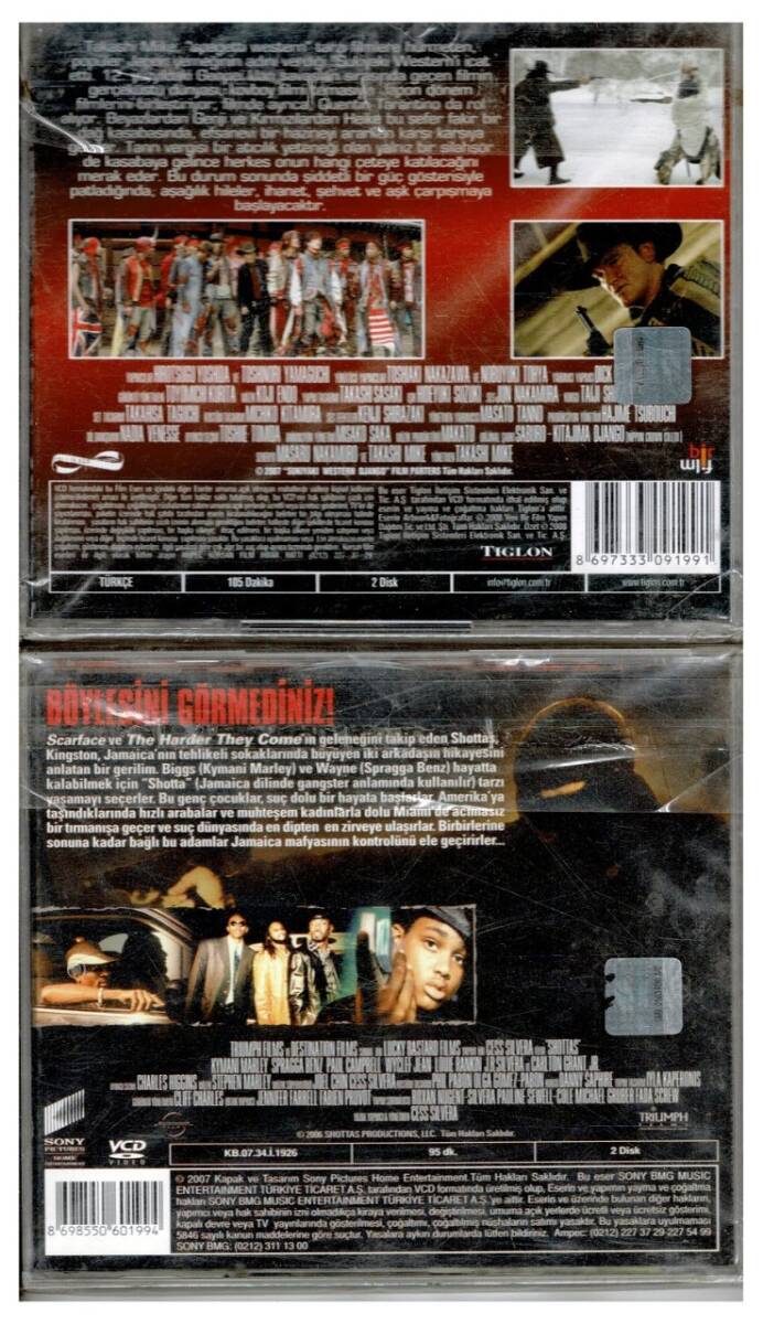 Düello Gangsterler - 2 Adet VCD Film VCD1048 - 2