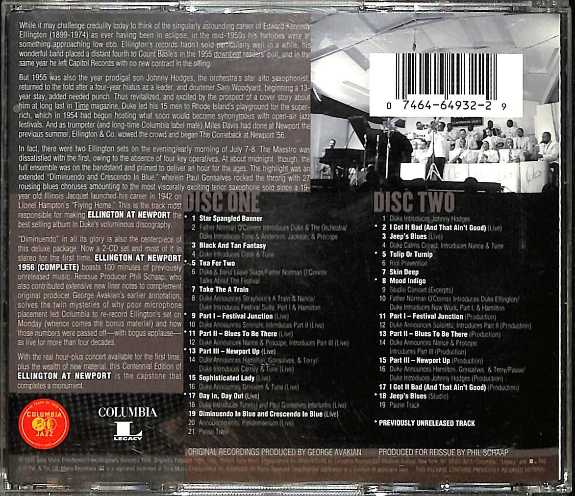 Duke Ellington – Ellington At Newport CD (İkinci El) CD5315 - 2
