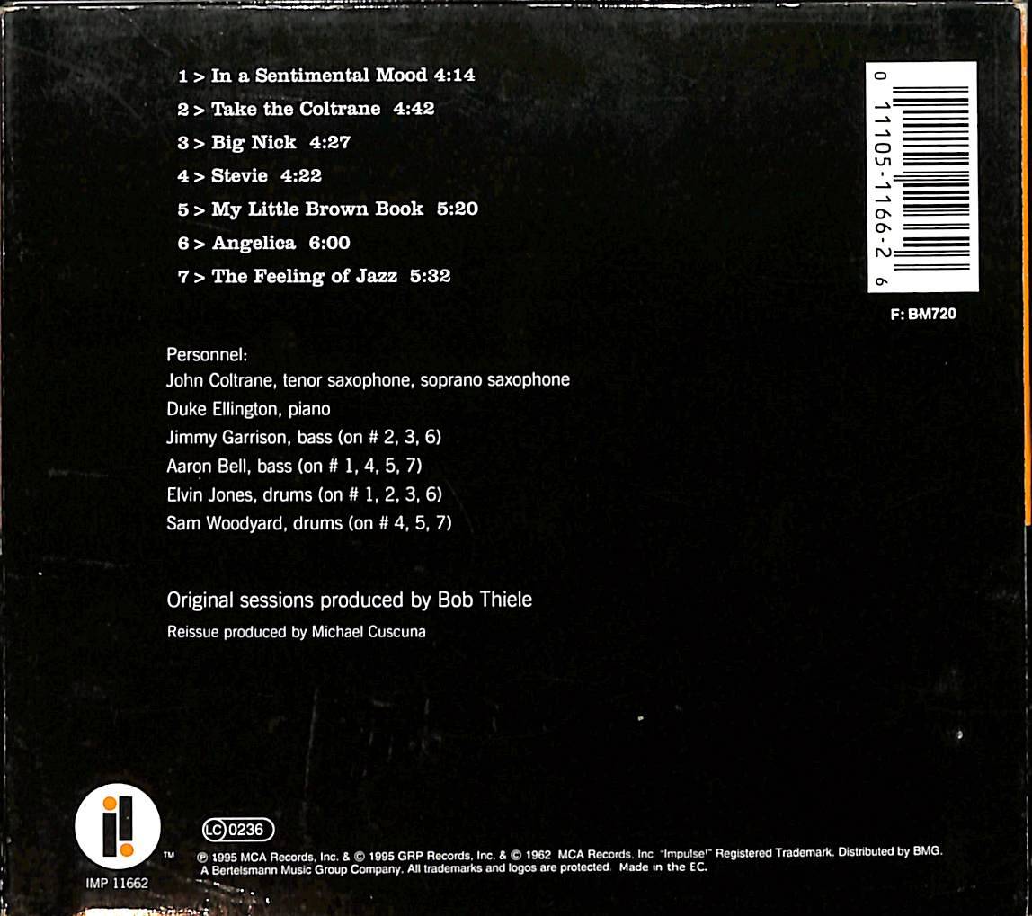 Duke Ellington & John Coltrane CD (İkinci El) CD5420 - 2