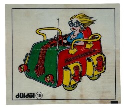 DÜLDÜL Sakız Kağıdı No 15 Sakız Kağıdı Stickers SKZ961 - 3