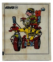 DÜLDÜL Sakız Kağıdı No 25 Sakız Kağıdı Stickers SKZ963 - 3