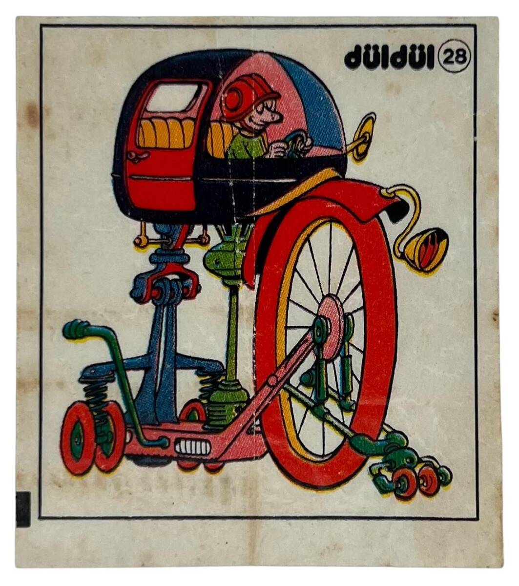 DÜLDÜL Sakız Kağıdı No 28 Sakız Kağıdı Stickers SKZ966 - 3