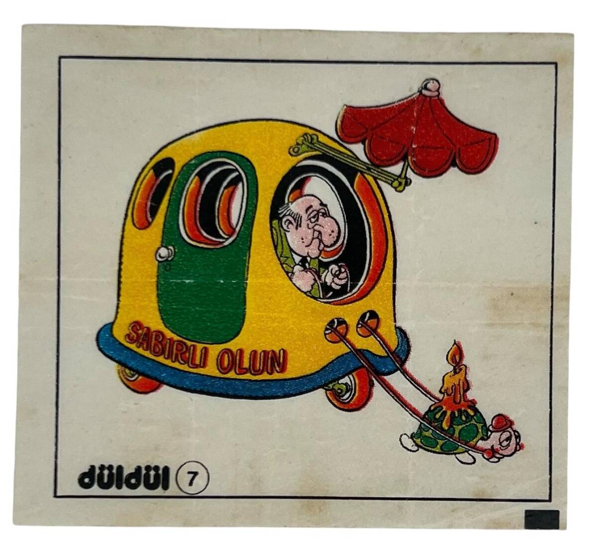 DÜLDÜL Sakız Kağıdı No 7 Sakız Kağıdı Stickers SKZ960 - 1