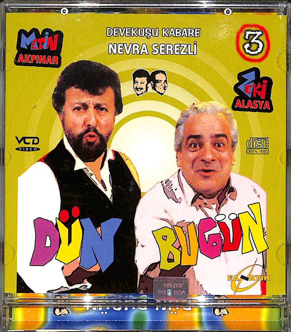 Dün Bugün (1990) 3. Bölüm Orijinal VCD Film VCD29005 - 1