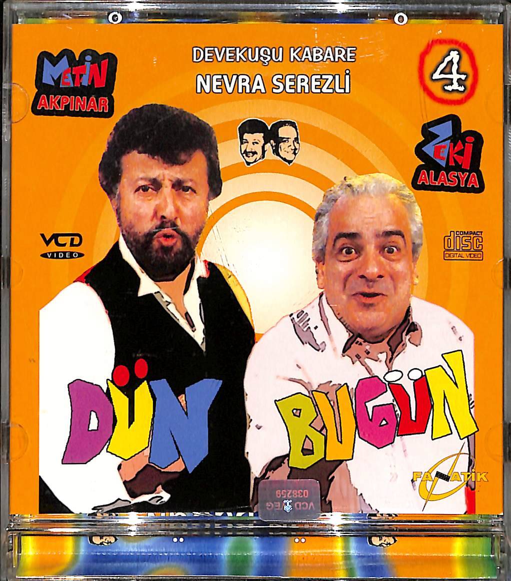 Dün Bugün (1990) 4. Bölüm Orijinal VCD Film VCD29006 - 1