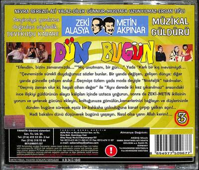 Dün Bugün 3 VCD Film (108) VCD21561 - 2