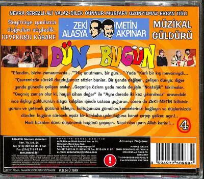 Dün Bugün 4 VCD Film (108) VCD21502 - 2