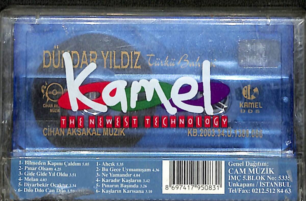 Dündar Yıldız - Türkü Bahçesi Kaset (Sıfır Kaset) KST28990 - 2