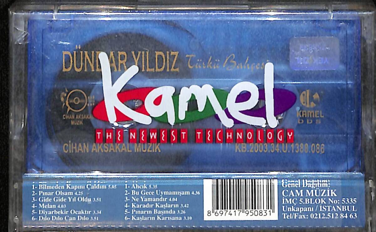 Dündar Yıldız - Türkü Bahçesi Kaset (Sıfır) KST28497 - 2