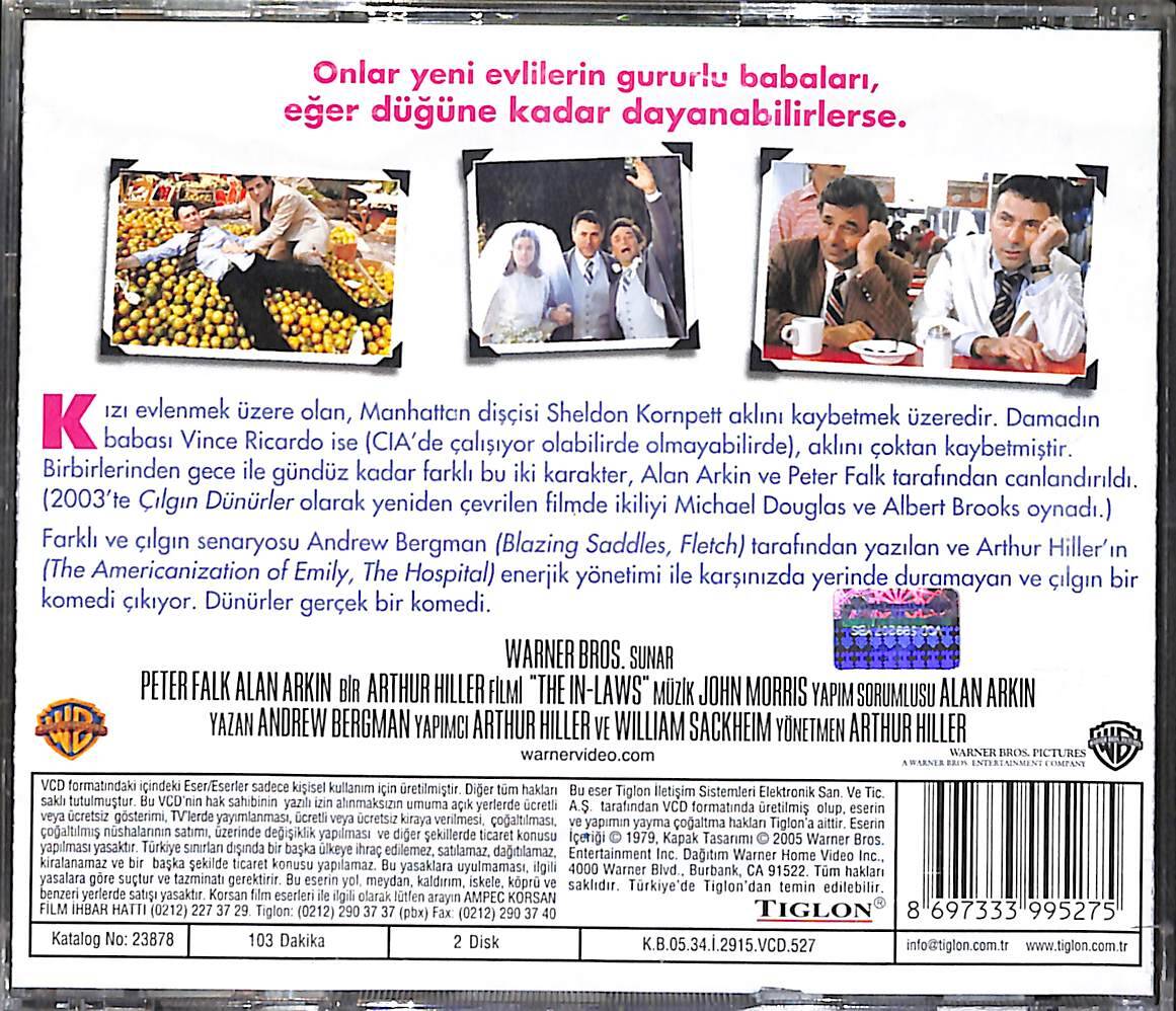 Dünürler – The In-Laws (1979) Orijinal VCD Film VCD28468 - 2