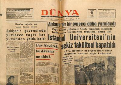 Dünya Gazetesi 11 Aralık 1970 - Zeki Müren Dünya Okurlarına İmzalı Plak Hazırlayacak GZ68146 - 2