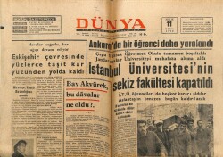 Dünya Gazetesi 11 Aralık 1970 - Zeki Müren Dünya Okurlarına İmzalı Plak Hazırlayacak GZ68146 - 1