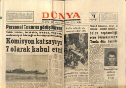 Dünya Gazetesi 11 Haziran 1970 - Hülya Koçyiğit İçin Beklenen Piyango Belgin Doruka Çıktı GZ66206 - 1