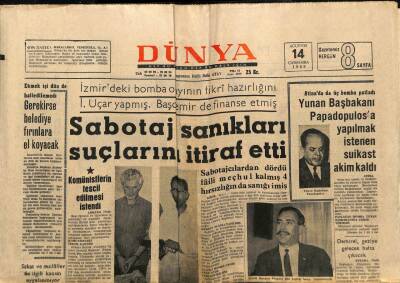 Dünya Gazetesi 14 Ağustos 1968 - Hitler Kadınlardan Korkardı Ömrünün Sonuna Kadar Bakir Kaldı GZ68219 - 2