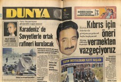 Dünya Gazetesi 16 Mart 1978 - Bülent Ecevit, Kıbrıs İçin Öneri Vermekten Vazgeçiyoruz GZ68086 - 1