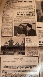 Dünya Gazetesi 16 Mayıs 1969 - Zeki Müren , Avni Anıl İle Bir Çalışma Esnasında GZ80565 - 2