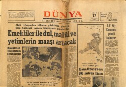 Dünya Gazetesi 17 Ekim 1968 - Türkan Şoray Cüneyt Arkın'ın Sigarasını Yakıyor - Fatma Girik Özlediği Evliliğe Hazırlanıyor GZ147956 - 1