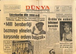 Dünya Gazetesi 17 Eylül 1970 - Selda Alkor Basketçiyle 20 Ekim'de Nişanlanıyor - Fatma Girik'in Sahne Tuvaleti - Peri Han Güner Sümer İle Evlenecek GZ148226 - 1
