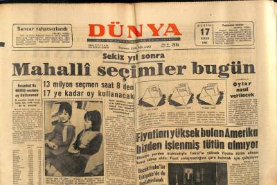 Dünya Gazetesi 17 Kasım 1963 - Vehbi Koç Gazi Osmanpaşaya Bir Sağlık Yurdu Yaptıracak GZ80625 - 1