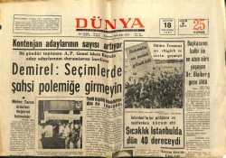 Dünya Gazetesi 18 Ağustos 1969 - Yunan Uçağını Ünlü Bir Doktor Kaçırmış GZ68309 - 2