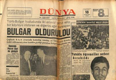Dünya Gazetesi 18 Mayıs 1967 - Küneralp Parker Hart İle Görüştü GZ80660 - 1