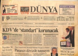 Dünya Gazetesi 18 Nisan 2005 - Hyundaiden Yeni Yatırım Müjdesi - KKTCde Yeni Dönem Başlıyor GZ100493 - 1