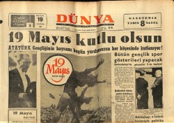 Dünya Gazetesi 19 Mayıs 1963 - İnönü Dün Koalisyon Ortaklarını Suçladı GZ59942 - 1