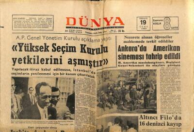 Dünya Gazetesi 19 Temmuz 1968 - Zeki Müren Sizler İçin Okudu GZ68322 - 2