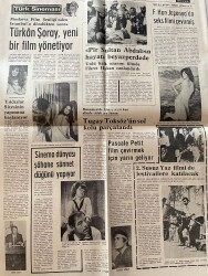 Dünya Gazetesi 2 Ağustos 1973 - Türkan Şoray Yeni Bir Film Yönetiyor - Cüneyt Arkın - Azade Perin'in Baloda Zehirlenerek Öldürüldüğü Öne Sürüldü GZ149369 - 2