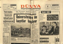 Dünya Gazetesi 2 Eylül 1972 - İstanbul Belediyesi Eminönü Et Tanzim Satısı Açtı GZ61141 - 2