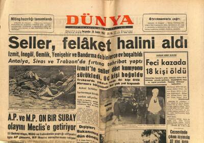 Dünya Gazetesi 20 Aralık 1962 - İşte Kuşadasının Bağrındaki Yaralar ! GZ69880 - 1