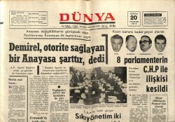 Dünya Gazetesi 20 Temmuz 1972 - Basketçi Kocasından Selda Akkora İzin Çıktı, Türkan Şoraya Nazar Değdi GZ66995 - 1