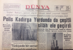 Dünya Gazetesi 22 Aralık 1969 - Türkiyede Bir Servet Düşmanlığı Yapılıyor - GZ12925 - 1