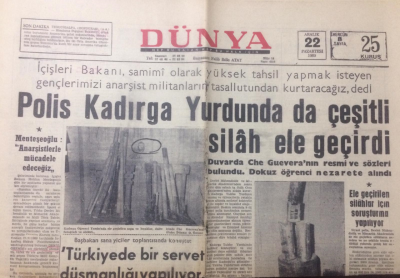 Dünya Gazetesi 22 Aralık 1969 - Türkiyede Bir Servet Düşmanlığı Yapılıyor - GZ12925 - 1