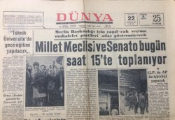 Dünya Gazetesi 22 Ekim 1969 - İkinci Ay Yolculuğu Heyecanı Başladı - GZ12935 - 2