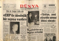 Dünya Gazetesi 22 Temmuz 1972 - Ankarada İnşaat Çöktü İşçiler Enkaz Altında GZ59930 - 1