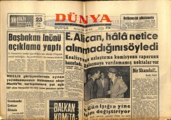 Dünya Gazetesi 23 Ağustos 1963 - Burdurda Çıkan Büyük Yangın Güç Önlenebildi GZ59988 - 2